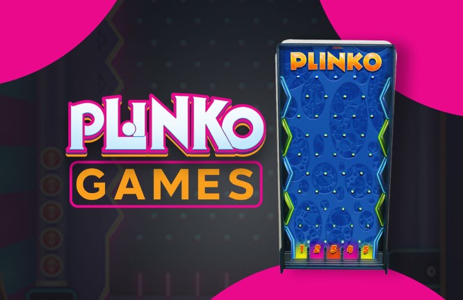 Plinko game.